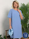 LT Collection Платье 596530 П15932-13М Голубой