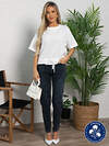 LT Collection Блуза 596537 Б15975-7М Белый
