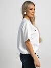 LT Collection Блуза 596537 Б15975-7М Белый
