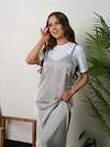 LT Collection Платье 596541 П15891-5М Серебро