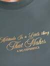 VILATTE Футболка 596637 D49.110 т.оливковый_little_things