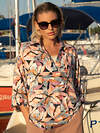 LT Collection Блуза 597786 Б15977-16М Синий