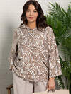 LT Collection Жакет 597808 Б15940-8М Коричневый