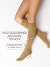 Omsa Гольфы 597933 GAMB. VELOUR MICRO 70 (гольфы 1 пара) Beige Naturel (Бежевый)