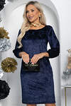 LT Collection Платье 598037 П11466 синий