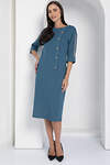 LT Collection Платье 598039 П12622-5 джинсовый.