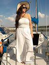 LT Collection Брюки 598247 Б16030-1М Белый