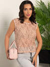 LT Collection Топ 598248 Б16046-10М Розовый