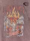 MARK FORMELLE Футболка 598353 112953R ACID WASH на бордово-сером +печать