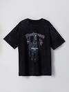 MARK FORMELLE Футболка 598377 111927 ACID WASH черный +печать