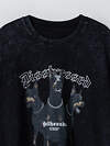 MARK FORMELLE Футболка 598377 111927 ACID WASH черный +печать