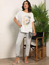 LT Collection Блуза 598732 Б16044-18М Белый