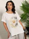 LT Collection Блуза 598732 Б16044-18М Белый
