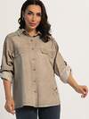 LT Collection Рубашка 598734 Б16050-4М Бежевый