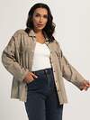 LT Collection Рубашка 598734 Б16050-4М Бежевый