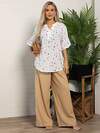 LT Collection Блуза 598782 Б15952-18М Белый