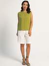 LT Collection Блуза 598788 Б16063-25М Оливковый