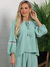 LT Collection Блуза 599268 Б15981-39М Зеленый