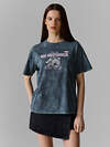 MARK FORMELLE Футболка 600368 112678 ACID WASH серый +печать1