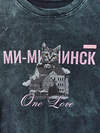 MARK FORMELLE Футболка 600368 112678 ACID WASH серый +печать1