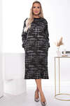 LT Collection Платье 600396 П7516 серый, серебро