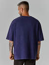 MARK FORMELLE Футболка 600710 111899 ACID WASH индиго +печать