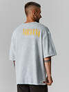 MARK FORMELLE Футболка 600711 111899 ACID WASH серый камень +печать