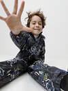 CROCKID Комбинезон 600951 ВК 60069/н/9 УЗГ антрацитовый, граффити