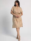 LT Collection Платье 601080 П15938-1М Бежевый
