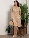LT Collection Платье 601080 П15938-1М Бежевый