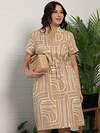 LT Collection Платье 601080 П15938-1М Бежевый