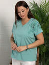 LT Collection Блуза 601081 Б16090-20М Зеленый