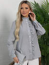 LT Collection Блуза 601089 Б16117-54М Серый