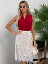 LT Collection Юбка 601092 Ю16120-10М Молочный