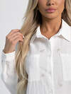 LT Collection Рубашка 601098 Б16130-4М Белый