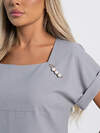 LT Collection Платье 601105 П16155-19М Серый