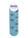 Minimi Носки 601274 MINI INVERNO 3300- 5 (котики) Blu Сhiaro (Голубой)