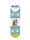 Minimi Носки 601280 MINI INVERNO 3300- 7 (кот, заяц, такса) Acqua (Голубой)