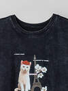 MARK FORMELLE Футболка 601586 112953 ACID WASH черный +печать