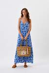 Lika Dress Сарафан 601618 10746 Белый/Гжель василёк