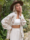 LT Collection Рубашка 601754 Б16180-1М Бежевый
