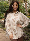 LT Collection Рубашка 601754 Б16180-1М Бежевый