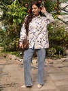 LT Collection Рубашка 601755 Б16182-1М Бежевый