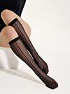 Conte elegant Гольфы 601905 FANTASY LINE MESH nero