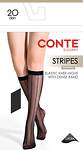 Conte elegant Гольфы 601906 FANTASY STRIPES nero