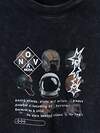 MARK FORMELLE Футболка 602551 113452 ACID WASH на черном +печать
