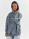 MARK FORMELLE Худи 602631 127886 ACID WASH сумрачный серый +печать