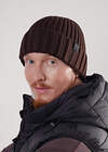 CLEVER Шапка 602666 464727ап т.коричневый