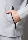 CLEVER Куртка 602732 462661/06зп_п меланж серый
