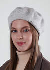 CLEVER Берет 602845 464684фэш св.серый